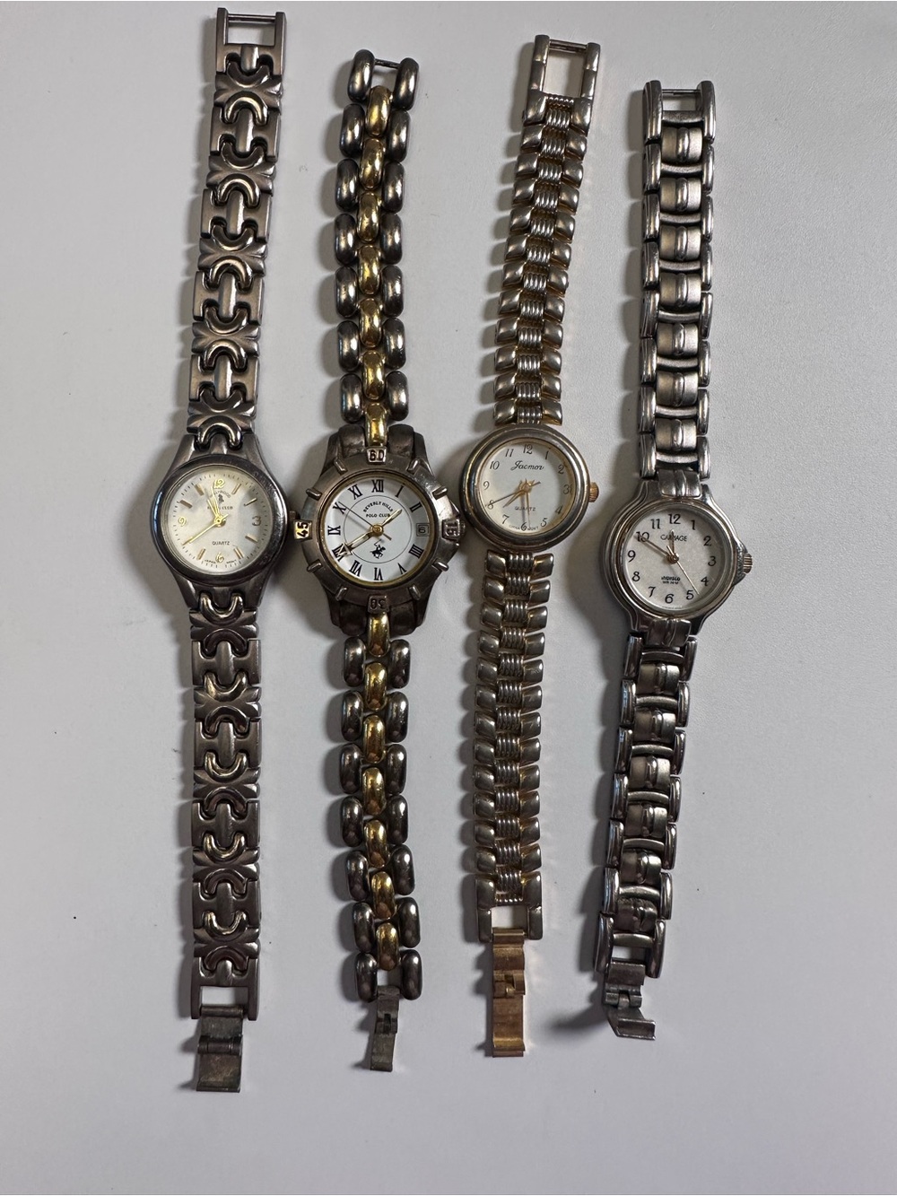 Bundle of 4 Y2K Branded Women’s watches AS IS UNTESTED 1990s/2000